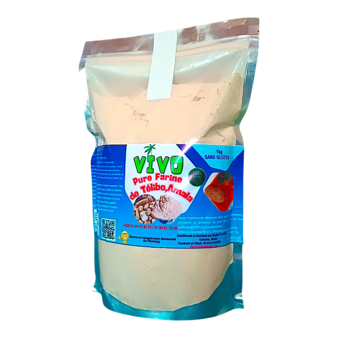 Farine de Télibo (Amala) 1kg