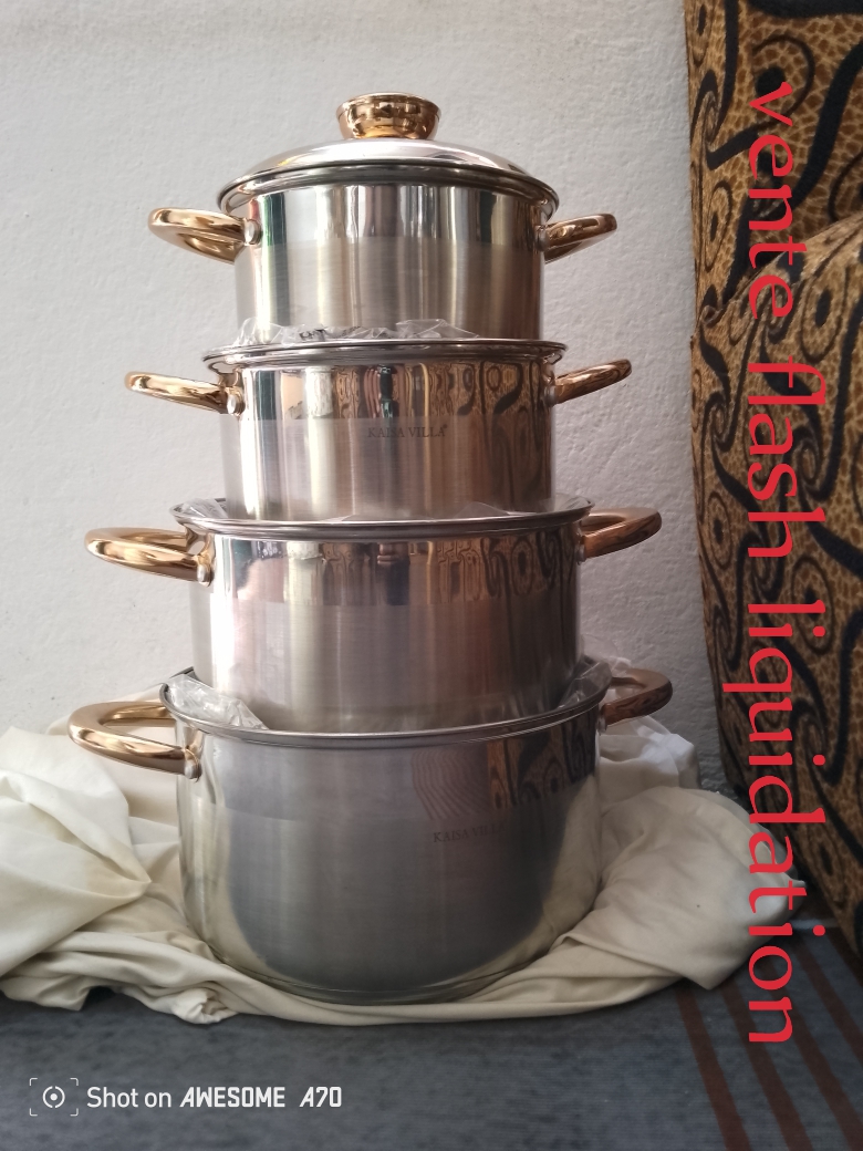 Cookware marmite en inox antiadhésif  bo